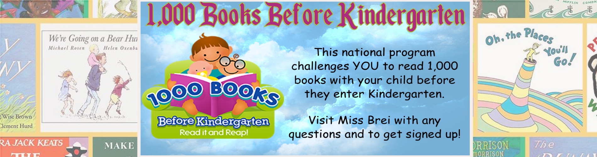 1k books kindergarten