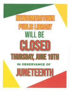 CLOSED-Juneteenth