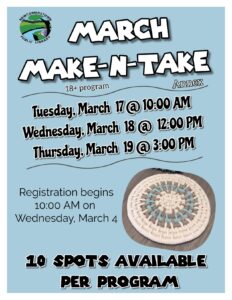 Make-N-Take @ ANNEX BUILDING